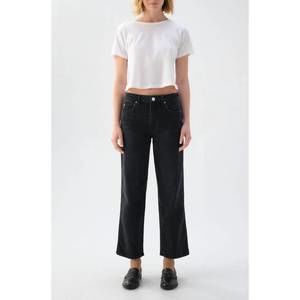 NWT AMO billie cropped wide straight leg jeans in so good 32